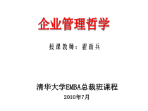 企业管理哲学