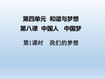 8.1《我们的梦想》PPT课件1-九年级上册道德与法治部编版