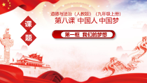 8.1《我们的梦想》PPT课件10-九年级上册道德与法治部编版