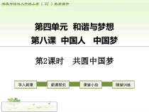 8.2《圆中国梦》PPT课件2-九年级上册道德与法治部编版
