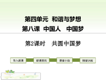 8.2《圆中国梦》PPT课件4-九年级上册道德与法治部编版