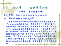 企业竞争环境分析课件