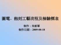 07图电、蚀刻工艺流程及检验标准