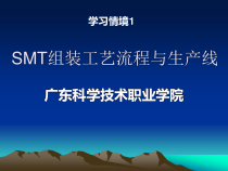 SMT组装工艺流程与生产线