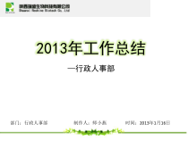 XXXX年行政人事部工作总结-3