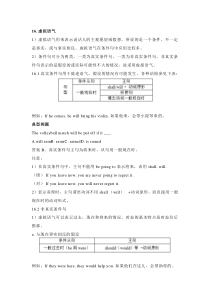 高中英语语法：虚拟语气