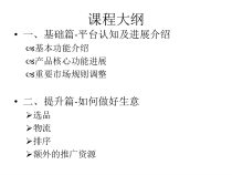 阿里全球速卖通-培训资料