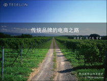 传统品牌的电商之路