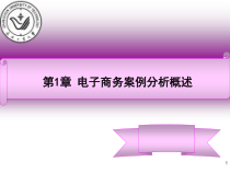 第1章电子商务案例分析概述新