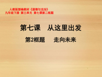 3.7.2第七课《从这里出发-走向未来》PPT课件3-九年级下册道德与法治部编版