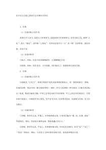 初中语文专题之修辞手法有哪些及作用