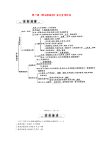 第二章《陆地和海洋》单元复习训练-七年级上册地理人教版