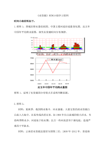 《第三节 水资源》时间小组材料-鲁教版（五四制）地理七年级上册