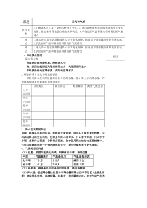 《第二节 气温和降水》教学设计4-湘教版地理七年级上册