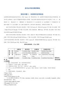 高考英语二轮复习语法精讲精练专题八：动词的时态和语态（含解析）
