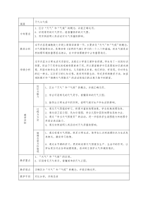 《第一节 天气和气候》教学设计6-湘教版地理七年级上册