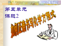 《课题2 如何正确书写化学方程式》PPT课件3-九年级上册化学人教版