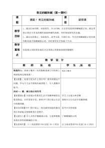《酸、碱与指示剂作用》教案-九年级下册化学人教版