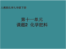 《课题2 化学肥料》PPT课件2-九年级下册化学人教版