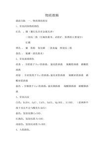 《物质的推断》教学反思-九年级下册化学人教版