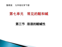 《第三节 溶液的酸碱性》PPT课件2-九年级下册化学鲁教版