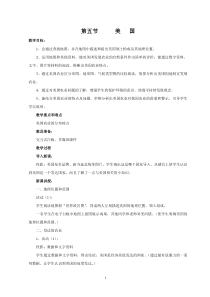 《第五节 美国》教学设计1-湘教版地理七年级下册