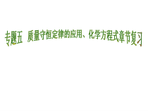 《单元2 质量守恒定律》PPT课件1-九年级上册化学科普版