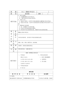 《单元2 几种常见的酸和碱》教学设计6-九年级下册化学科普版