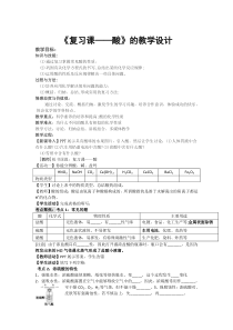 《8.2 常见的酸和碱》教学设计-九年级下册化学粤科版