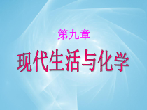 《9.1 有机物的常识》PPT课件-九年级下册化学粤科版