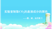 《实验室制取CO2的废液成分的探究——酸、碱、盐的复习》PPT课件12-九年级下册化学北京版