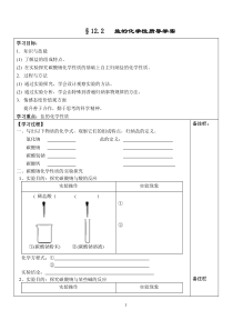 《第12章 盐第二节盐的化学性质的》导学案-九年级下册化学北京版