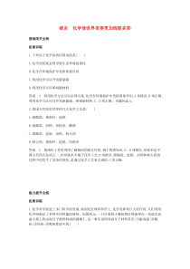 《绪言化学使世界变得更加绚丽多彩》拓展训练-九年级化学上册人教版