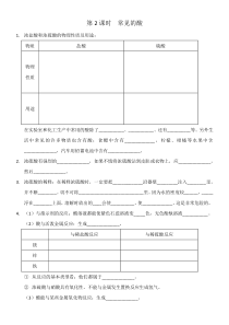 人教版化学九年级下册10.1.2《常见的酸》导学案