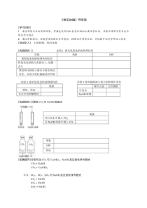 人教版化学九年级下册10.1.3《常见的碱》导学案
