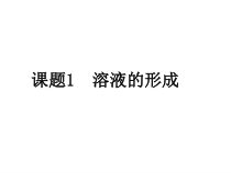 人教版化学九年级下册9.1《溶液的形成》PPT课件3