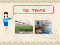 人教版化学九年级下册9.3《溶液的浓度》PPT课件3