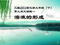 人教版化学九年级下册9.1《溶液的形成》PPT课件8
