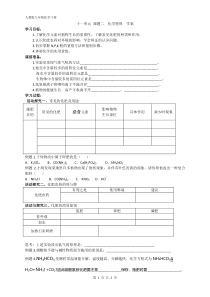 人教版化学九年级下册11.2《化学肥料》导学案2