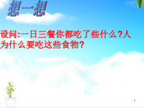 人教版化学九年级下册12.1《人类重要的营养物质》PPT课件1