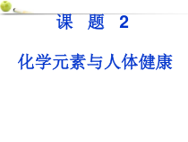 人教版化学九年级下册12.2《化学元素与人体健康》PPT课件7