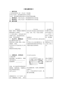 《二氧化碳的复习》教案-七年级下册科学华师大版