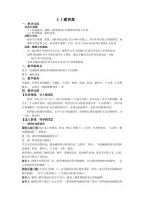 《磁现象》教案1-八年级下册科学华师大版