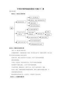 2022年中考数学基础巩固专题复习（十）圆 (含答案)