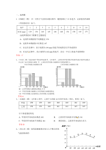 2022年中考数学一轮复习习题精选《数据的分析》(含答案)