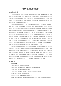 浙教版科学七年级下册《光的反射和折射》教案 (4)