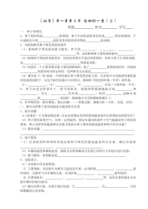 浙教版科学七年级下册《植物的一生》练习