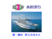 《水的浮力》PPT课件 (8)-八年级上册科学浙教版