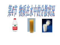 《物质在水中的分散状况》PPT课件5-八年级上册科学浙教版