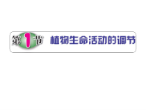 《植物生命活动的调节》（ 第一课时）PPT课件-八年级上册科学浙教版
